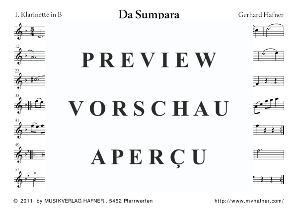 Product gallery: Page 4 of 11 Da Sumpara, , (woodwind and brass)