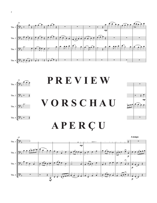 Product gallery: Page 3 of 19 English Folksong Suite, An , , (Trombone Quartet)