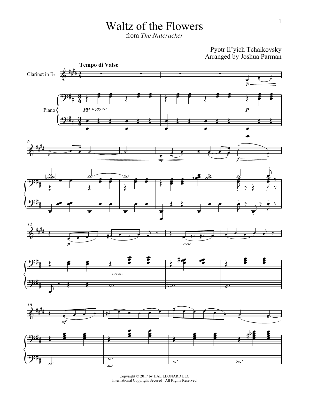 Product gallery: Page 1 of 1 Waltz Of The Flowers, Pyotr Il'yich Tchaikovsky