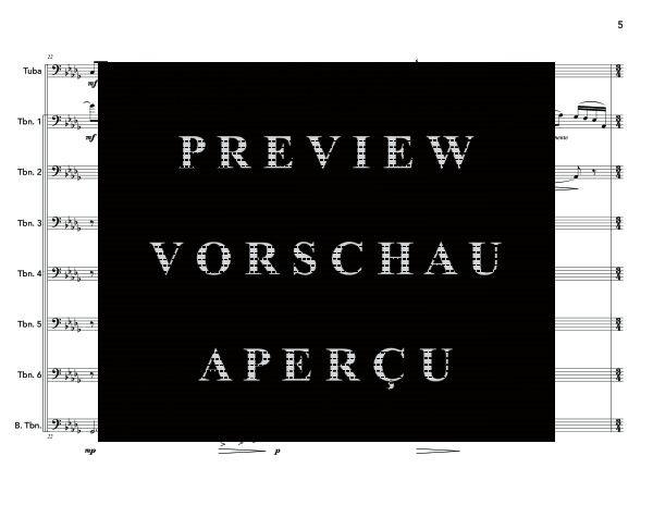 Produktgalerie: Seite 9 von 11 E Lucevan Le Stelle, , Tuba Solo und Posaunenchor