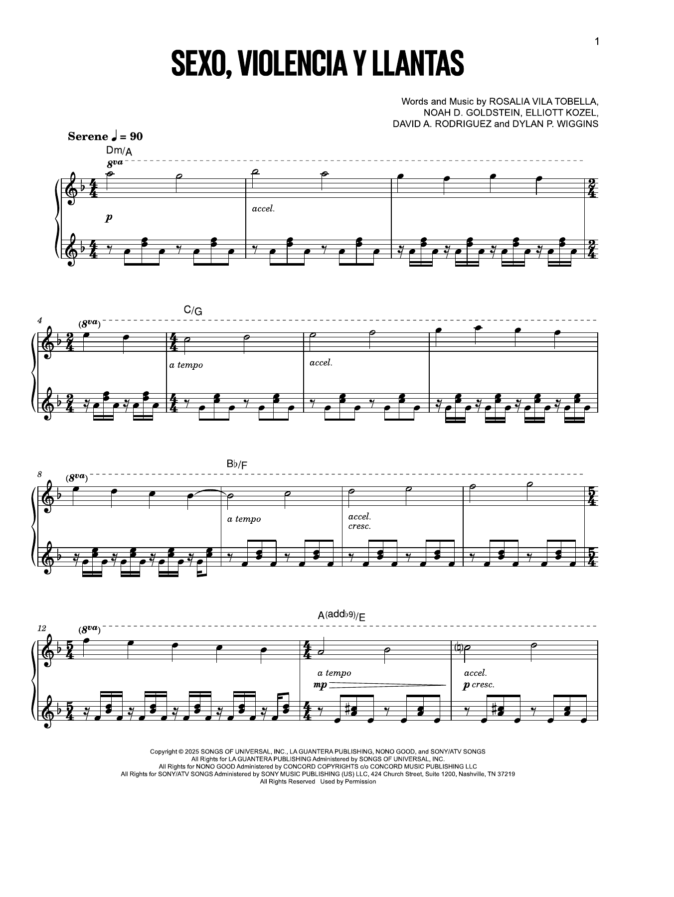 Product gallery: Page 1 of 1 Sexo, Violencia y Llantas, Rosalía