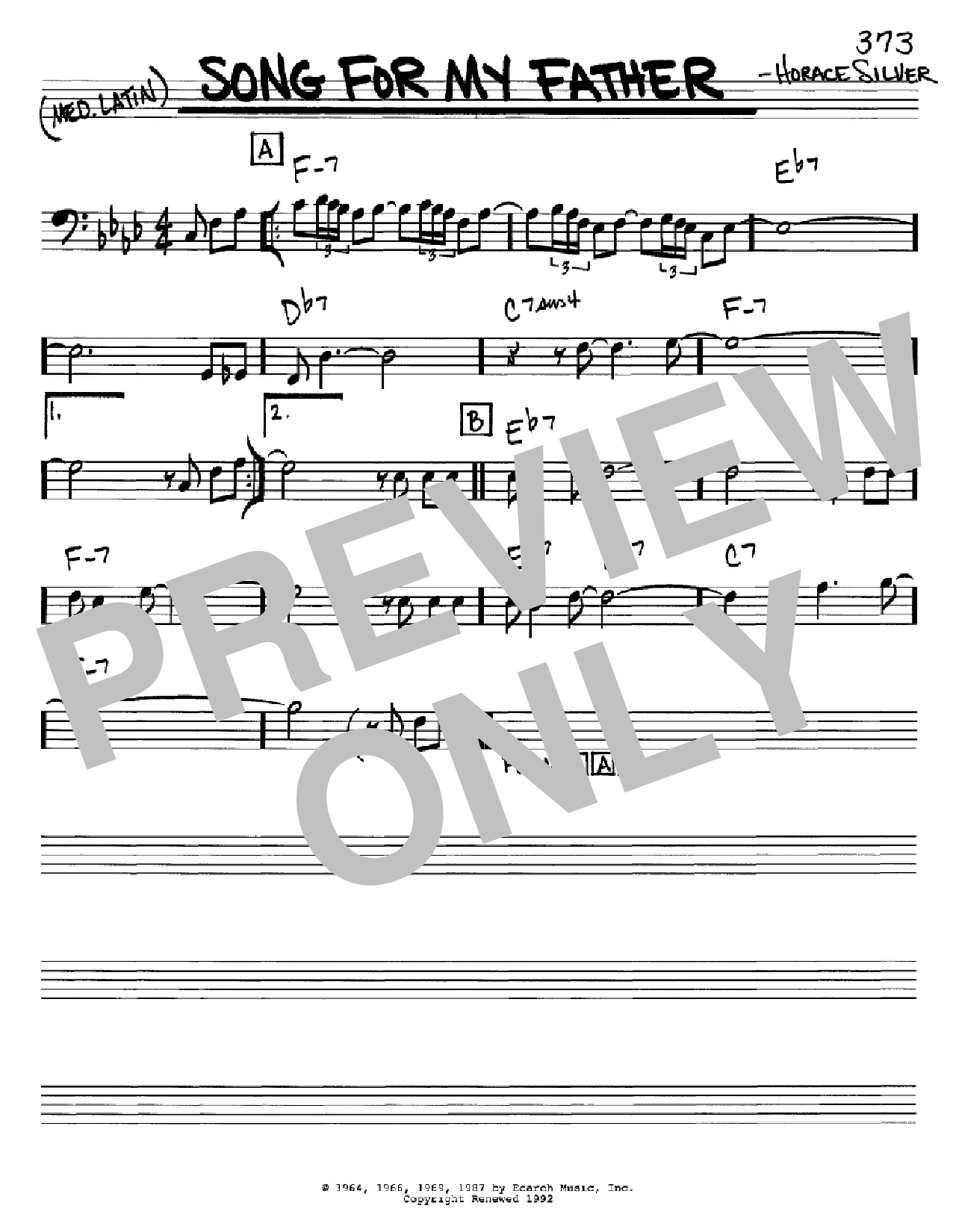 Product picture to: Song For My Father