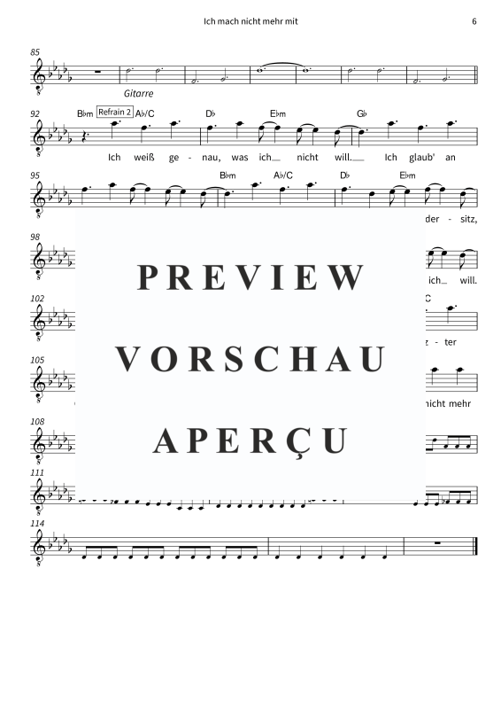 Produktgalerie: Seite 8 von 11 No Routine, Just Punk - Donots-Leadsheets mit Biss, Donots, Gesang & Akkorde