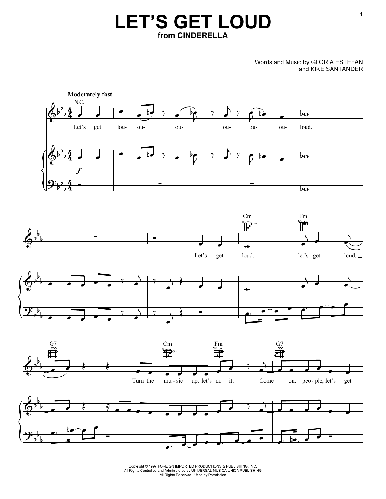 Produktbild zu: Let's Get Loud (from the Amazon Original Movie Cinderella)