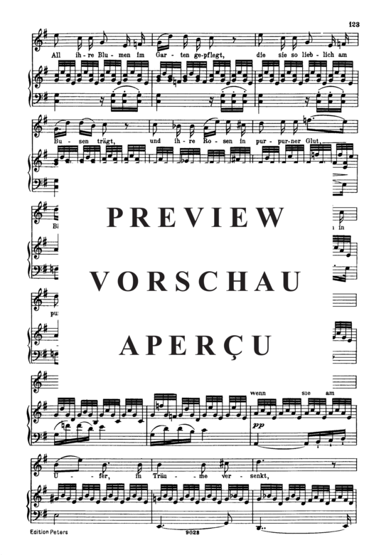 gallery: Liebesbotschaft, D.957-1 (Schwanengesang) , ,  (Gesang hoch + Klavier)