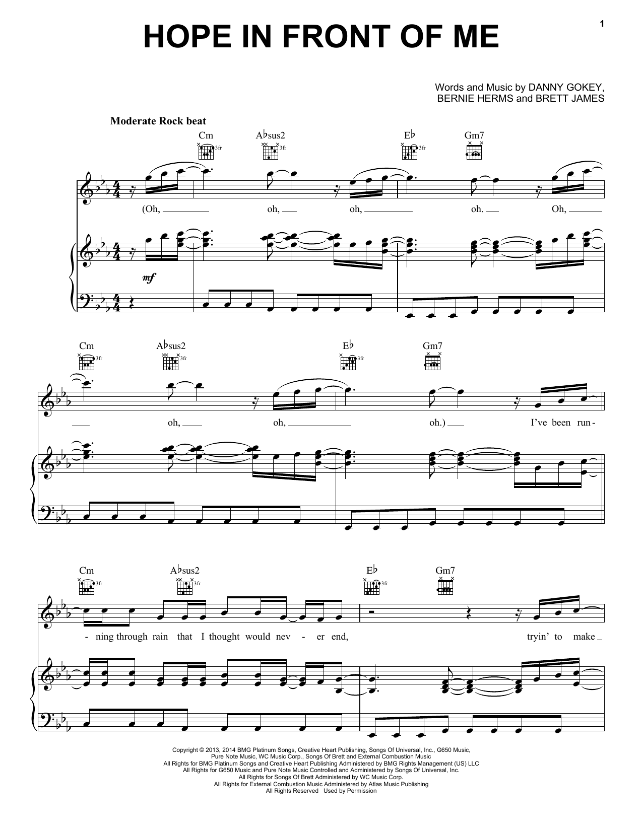 Produktbild zu: Hope In Front Of Me