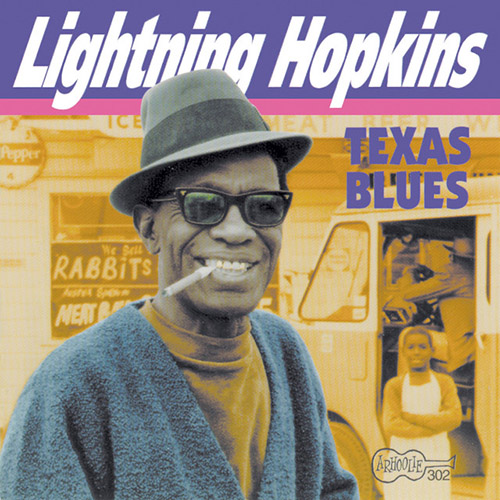 cover: Once A Gambler, Lightnin' Hopkins, Gitarre
