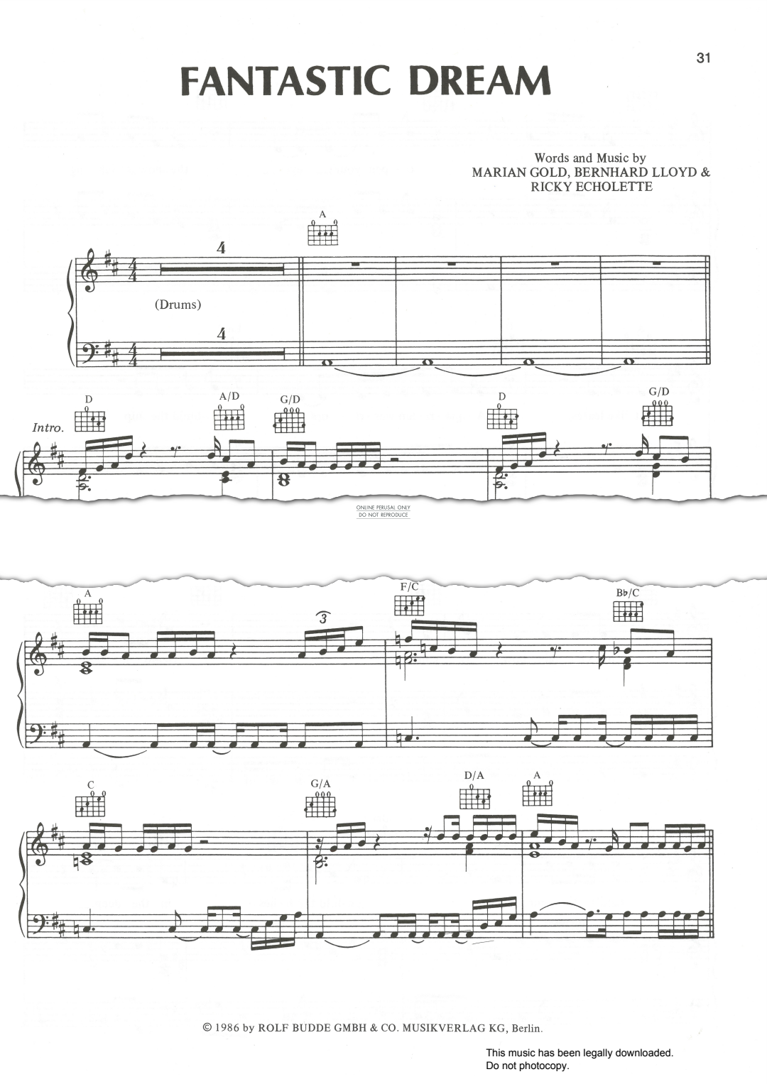 Product gallery: Page 1 of 1 Fantastic Dream, Alphaville