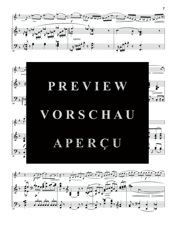 Product gallery: Page 11 of 11 Romanze, , (clarinet in Bb and piano)