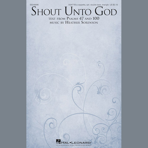 cover: Shout Unto God, Heather Sorenson, Chor