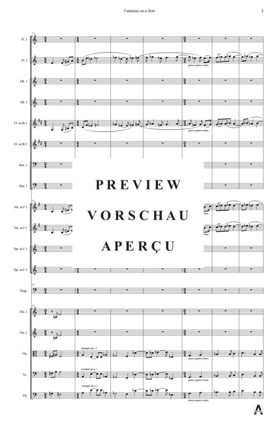 Produktgalerie: Seite 6 von 21 Fantasia on a Row , , (Orchester)