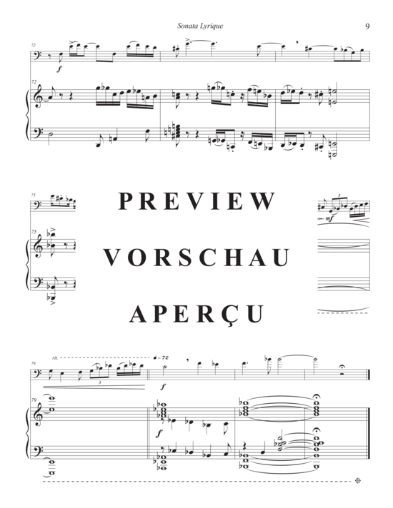 Product gallery: Page 12 of 21 Sonata Lyrique , , (trombone and piano)