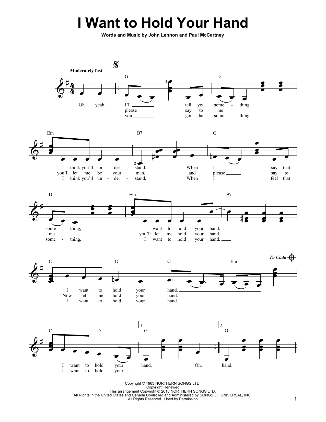 Product gallery: Page 1 of 1 I Want To Hold Your Hand, The Beatles