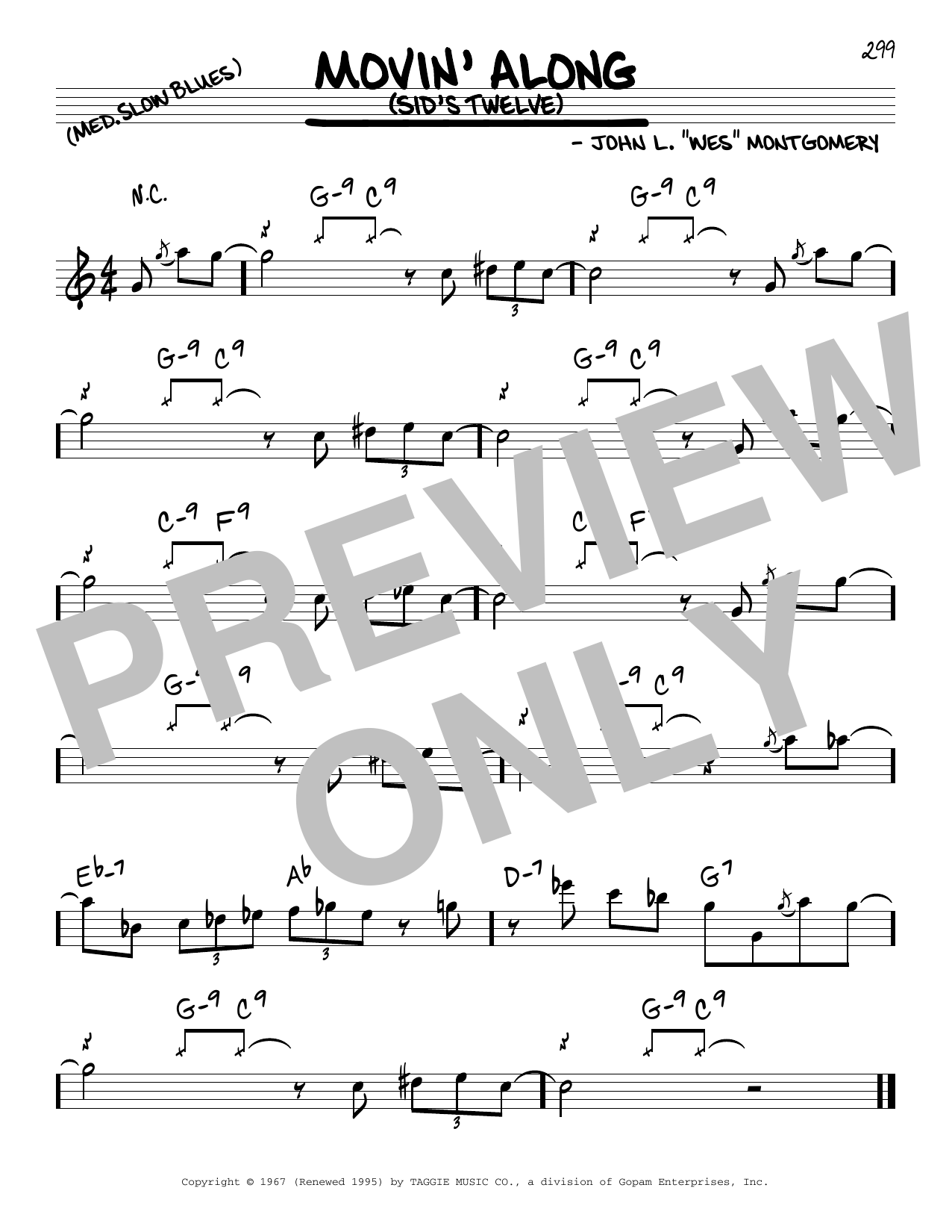 Produktbild zu: Movin' Along (Sid's Twelve)