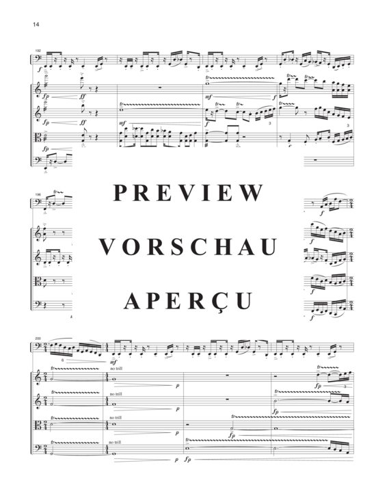 Produktgalerie: Seite 17 von 21 Heavens Awaken, The , , (Fagott Solo und Streichquartett)