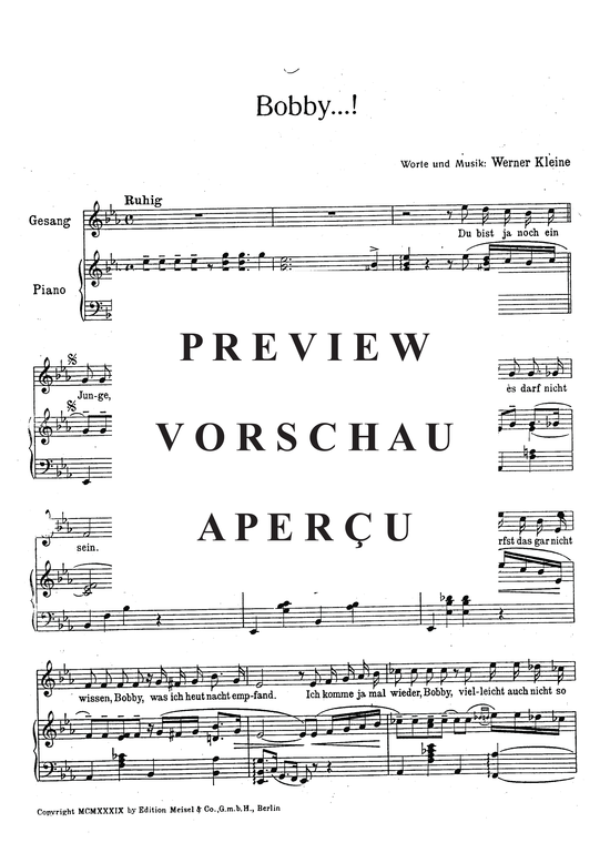 Produktgalerie: Seite 3 von 3 Bobby, , Klavier und Gesang