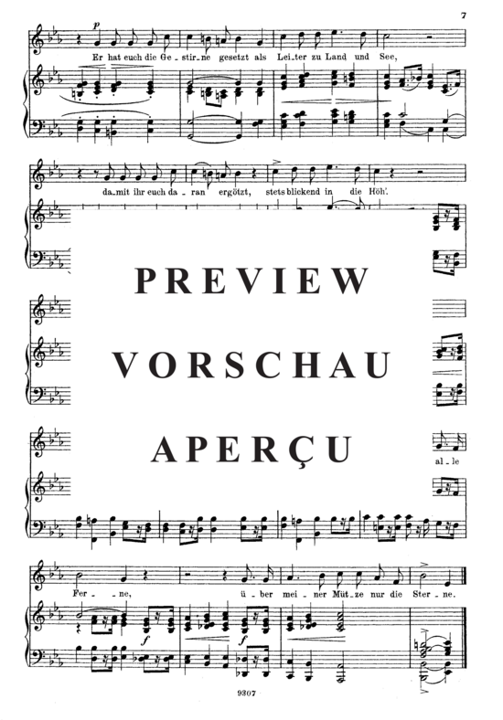 Product gallery: Page 3 of 3 Freisinn, Op.25 No. 2, , High Voice and Piano