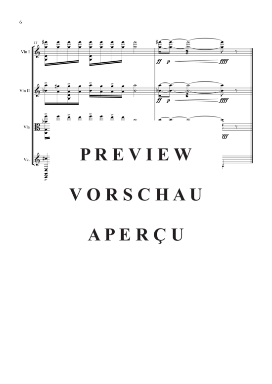 Produktgalerie: Seite 7 von 21 Four Aphoristic Inventions , , (Streicherquartett)