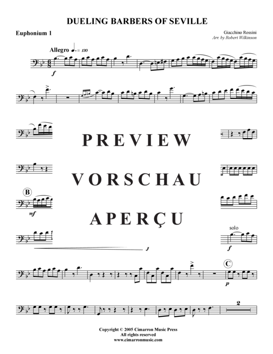 Product gallery: Page 10 of 21 Duelling Barbers (of Seville) , ,  (Tuba Quartet: 2x Baritone, 2xTuba)