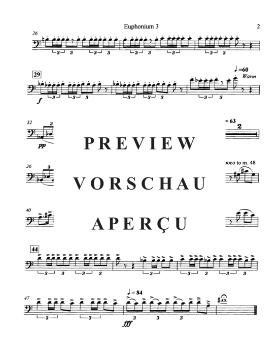 Produktgalerie: Seite 19 von 21 Solemn and Heroic Processional , , (Tuba Ensemble EEEETTTT + opt. Percussion)