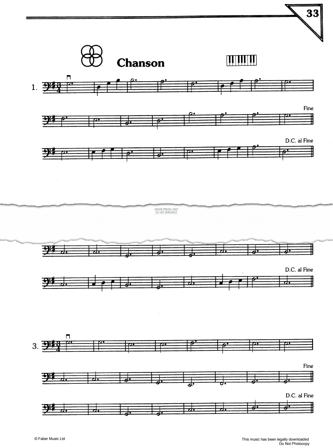 Produktgalerie: Seite 1 von 1 Chanson, Traditional, Kontrabass