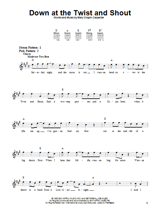 Produktbild zu: Down At The Twist And Shout