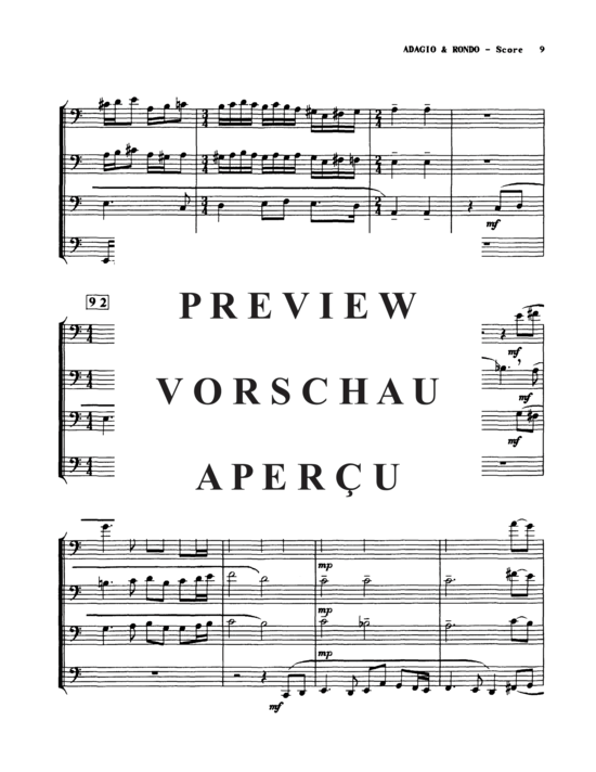 Product gallery: Page 11 of 21 Adagio and Rondo , , (Tuba Quartett EETT)