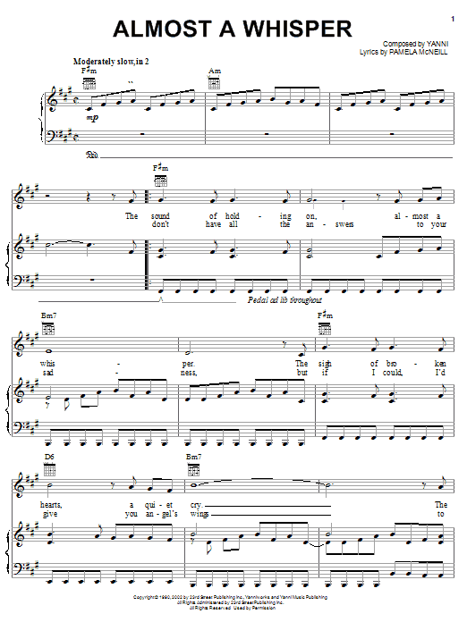 Produktbild zu: Almost A Whisper