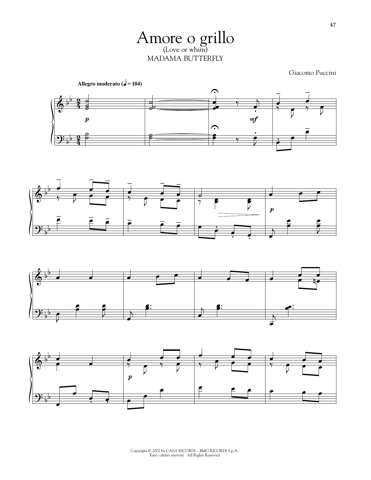 Produktbild zu: Amore O Grillo