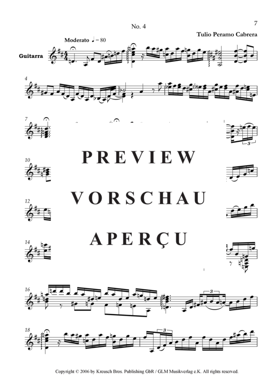 gallery: Cinco preludios , , (Gitarre Solo)