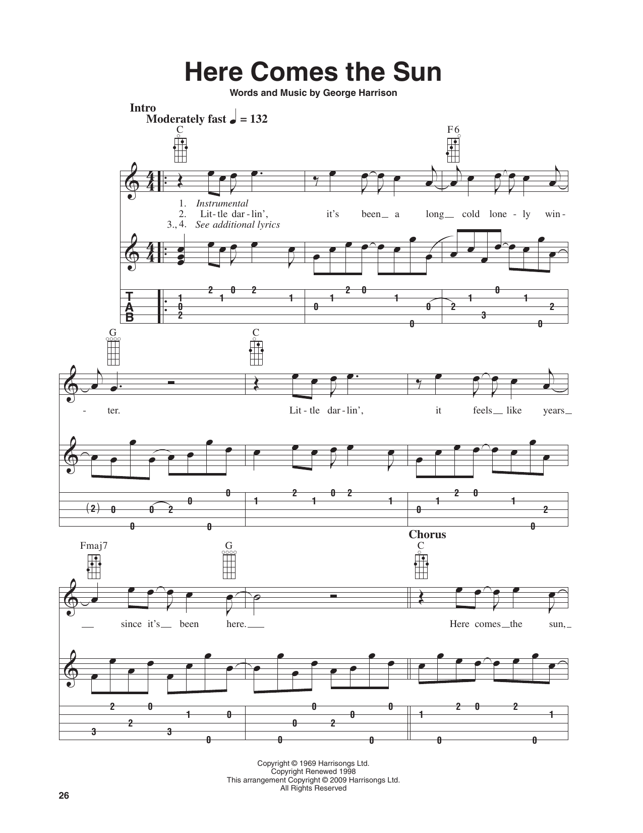 Produktbild zu: Here Comes The Sun