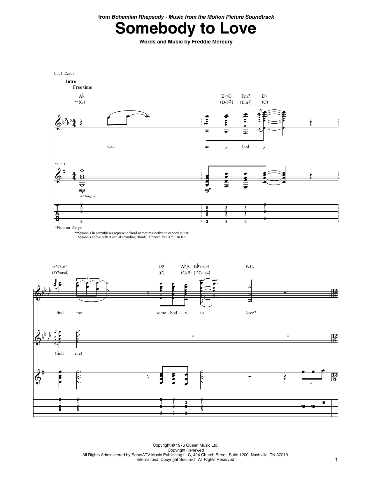 Produktbild zu: Somebody To Love