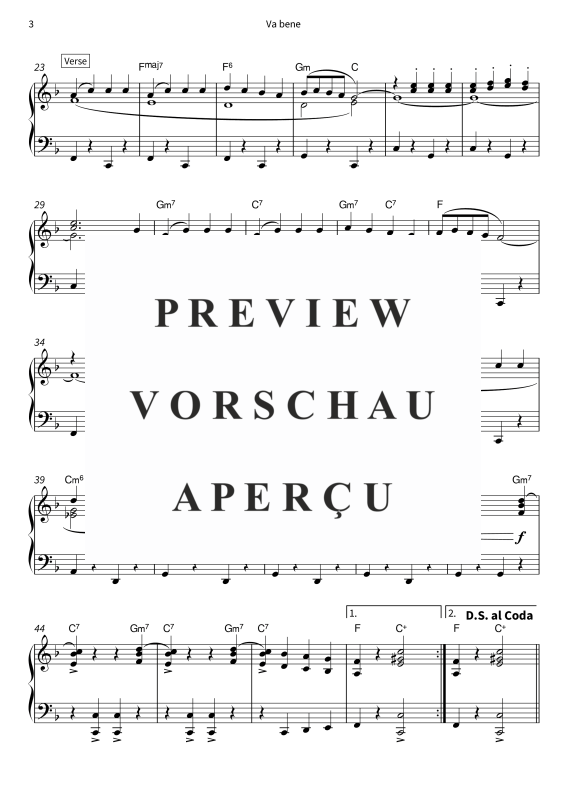 Produktgalerie: Seite 5 von 6 Va bene, Peter Kraus, Klavier Solo
