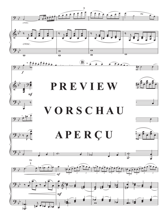 Product gallery: Page 5 of 21 Concertino No. 1 , , (trombone/euphonium + piano)