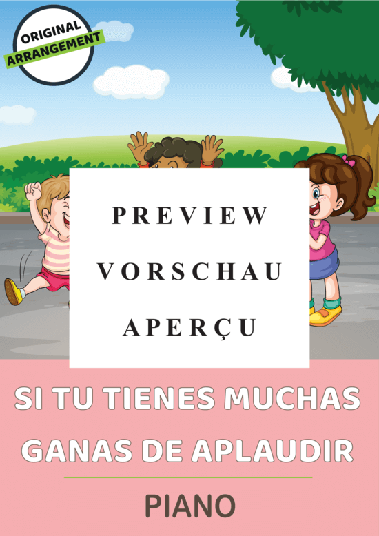 Produktgalerie: Seite 2 von 5 Si Tu Tienes Muchas Ganas De Aplaudir , , Klavier Solo