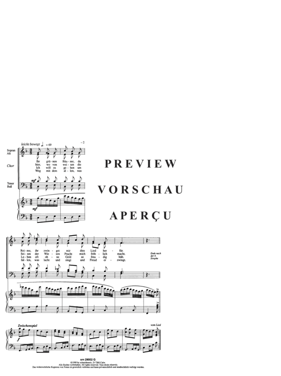 Product gallery: Page 4 of 14 Barocke Lebensfreude , , (baritone solo, mixed choir + piano/harpsichord)