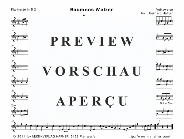 gallery: Baumoos Walzer, , (woodwind and brass)