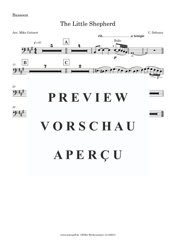 gallery: The Little Shepherd, , Großes Blasorchester