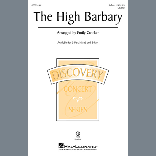 cover: The High Barbary (arr. Emily Crocker), 16th Century Sea Chanty, Chor