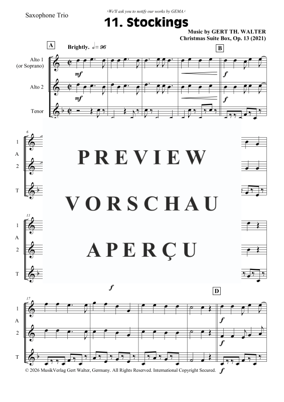 gallery: Stockings, , Saxophon Trio