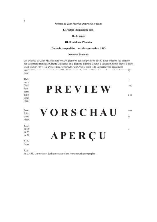 Product gallery: Page 3 of 18 Heureux qui, comme Ul-ysse , , (voice + piano)
