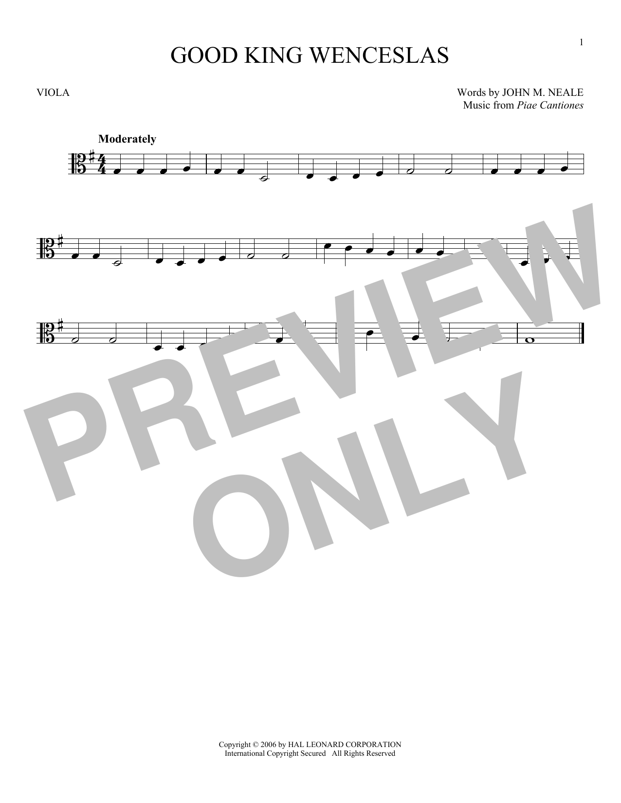Product gallery: Page 1 of 1 Good King Wenceslas, John M. Neale