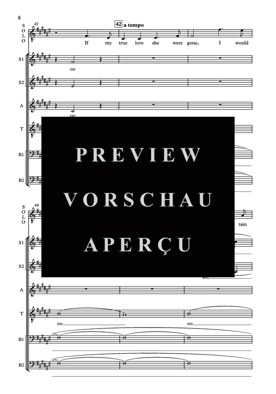 Produktgalerie: Seite 11 von 11 Wild Mountain Thyme, , Tenor Solo und Gemischter Chor
