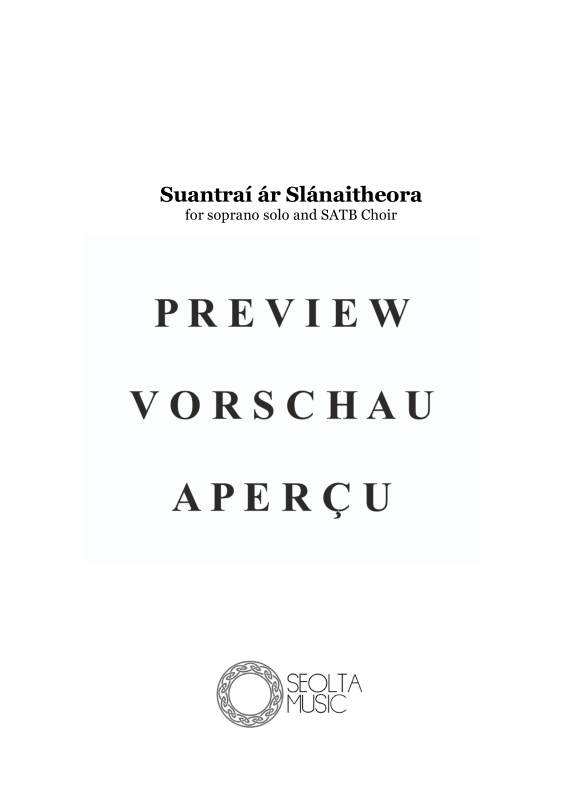 Produktgalerie: Seite 4 von 9 Suantrai ar Slanaitheora, , Gemischter Chor