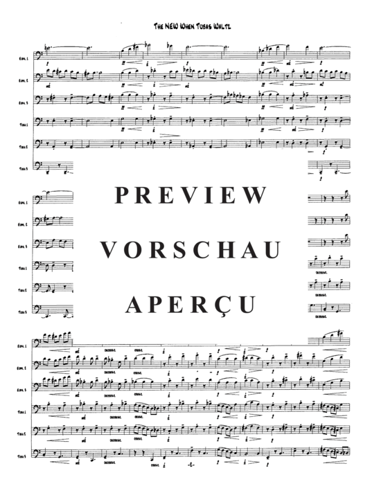 Product gallery: Page 4 of 20 The New When Tubas Waltz , , (Tuba Ensemble EEETTT)
