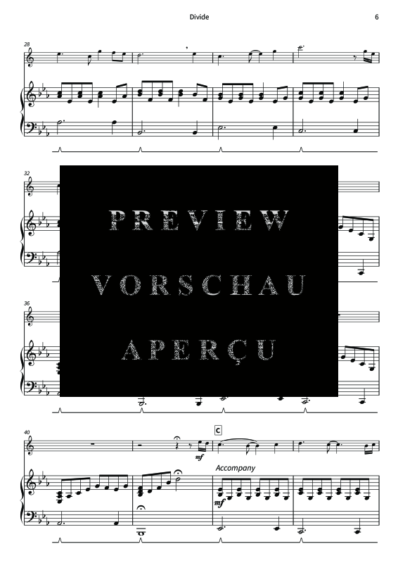 Produktgalerie: Seite 8 von 11 Divide - Gentle Melodies for Weddings, Church, and Other Occasions, , Altsaxophon und Klavier
