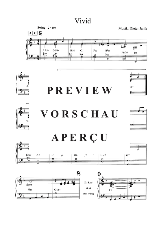 Produktbild zu: Vivid Dieter Janik (2015)