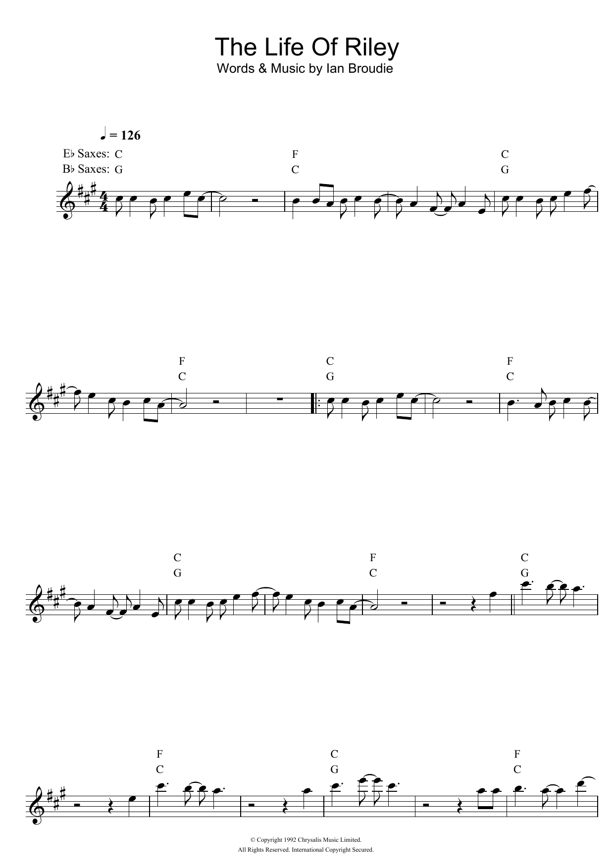 Product gallery: Page 1 of 1 The Life Of Riley, The Lightning Seeds