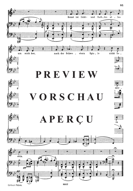 gallery: Seit ich ihn gesehen, Op.42 No.1 , , (Gesang hoch + Klavier)