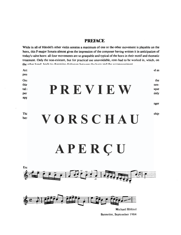 Produktgalerie: Seite 4 von 11 Sonate in F-Dur, , Horn in F und Klavier